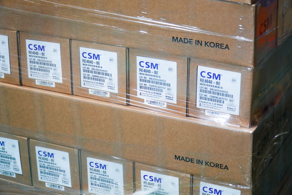 Màng RO CSM được sản xuất từ Hàn Quốc